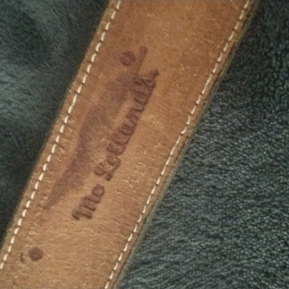 Beautiful leather belt with Silver plated buckle. - Picture 4 of 7